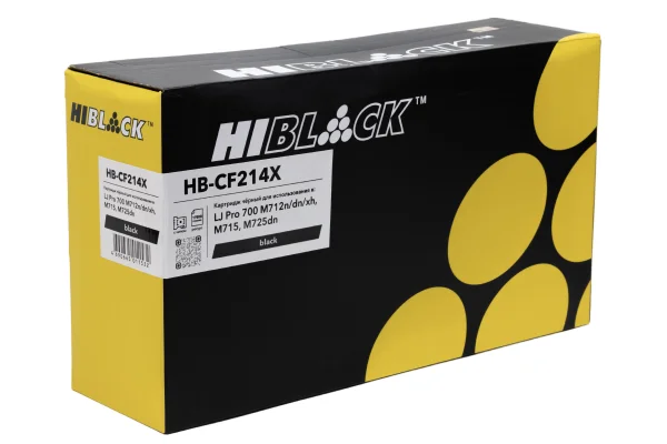 Упаковка картриджа Hi-Black HB-CF214X